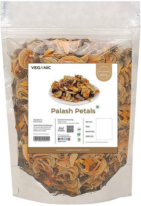 Veganic Palash Petals | Tesu Ke Phool | Kesula Phool | Dhaak ka Phool ...