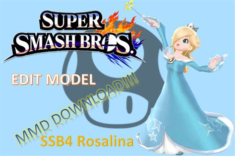 MMD SSB4 Rosalina Edit Model by J-henhat0853 on DeviantArt
