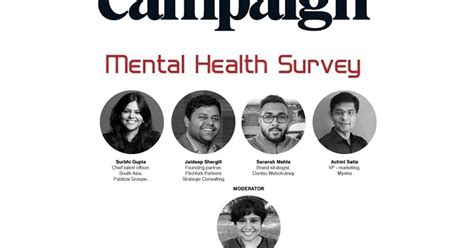 Campaign India’s Mental Health Survey: The panel discussion ...