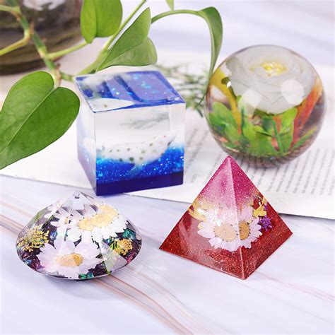 LET'S RESIN Epoxy Resin Kit, Resin Kits for Beginners with Molds, 473ml ...