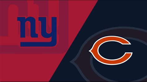 🐻CHICAGO BEARS VS NEW YORK GIANTS🏈 2070-4662-0526 by charoonie ...