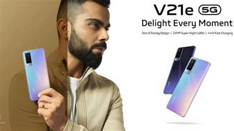 Vivo V21e poster with Virat Kohli on it leaked online! Just take a look ...