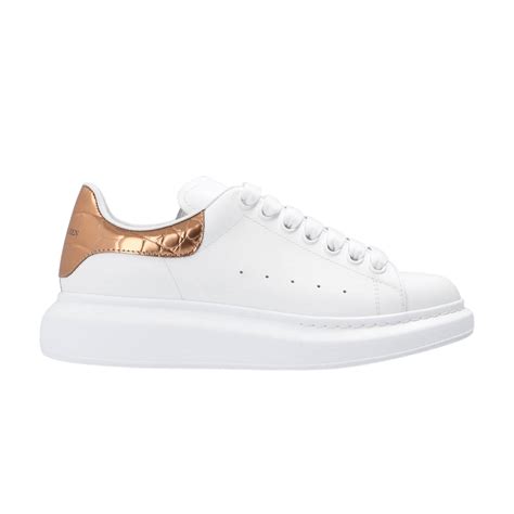 Alexander Mcqueen Oversized Sneaker Rose Gold Crocodile Price in India ...
