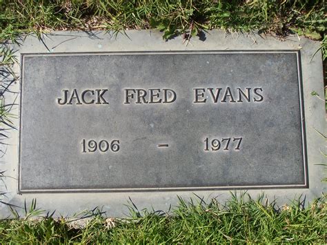 Fred Jack Evans (1906-1977) - Find a Grave Memorial