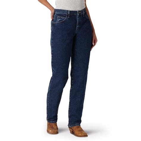 Wrangler Women's Blue Relaxed Fit Jeans | Galls
