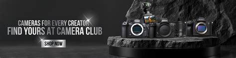Buy Cameras Online – DSLR, Mirrorless & More | Camera Club India