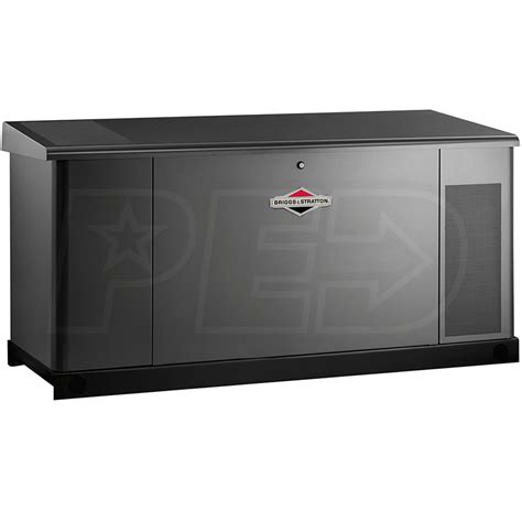 Briggs & Stratton 76195 30kW Liquid Cooled Steel Standby Generator w ...