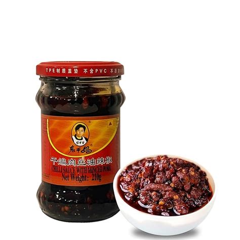 Laoganma Chilli Sauce with Minced Pork 210g : Amazon.in: Grocery ...