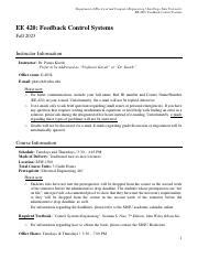 Image result for Ee 412 Course Control System