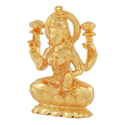 Buy Estele Gold Plated Goddess Lakshmi Devi Idol Statue Online