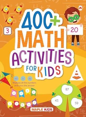 Activity Book for Kids - 400+ Math Activities - Addition - Subtraction ...