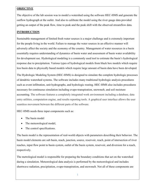 Image result for HEC-HMS Introduction