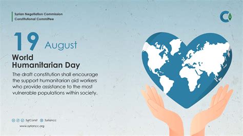 Download World Humanitarian Day Infographic Wallpaper | Wallpapers.com