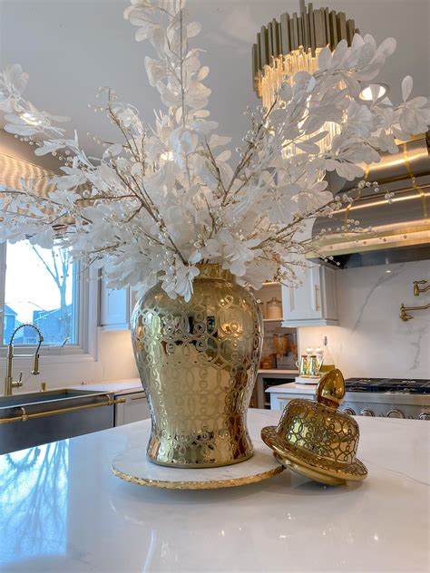 Oversized Gold Patterned Ginger Jar | Glam apartment decor, Inspire me ...