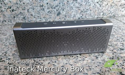 Recensione Inateck MercuryBox, altoparlante Bluetooth