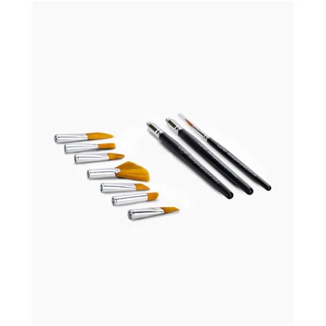 Camel Interchangeable Speciality Brushes Set of 8 Pcs – PAPERQUIRKS ...