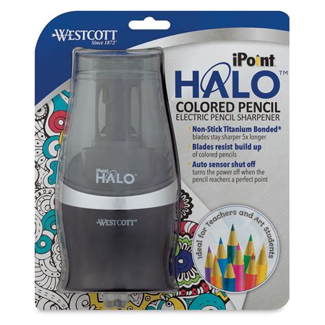 Westcott iPoint Halo Electric Colored Pencil Sharpener, Count: 1, Model ...