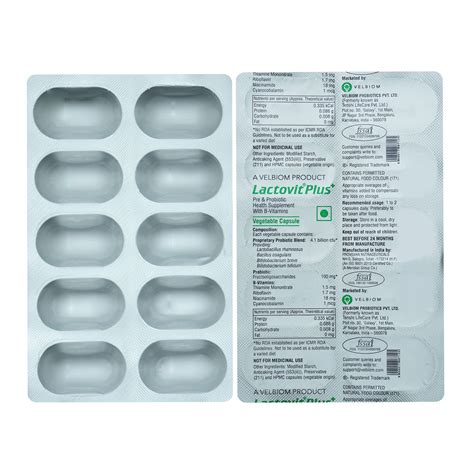 Lactovit Plus + Capsule | Uses, Side Effects, Price | Apollo Pharmacy