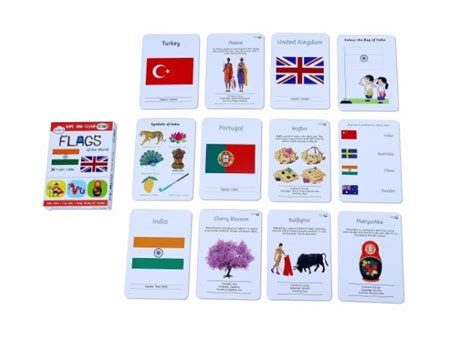 Flags of the World: 4 in 1 Wipe and Clean - Flash Cards | Kyds Play ...