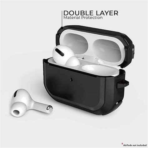 Eggshell Buffer Design (Black) Silicone Case For Apple Airpods 4 – The ...