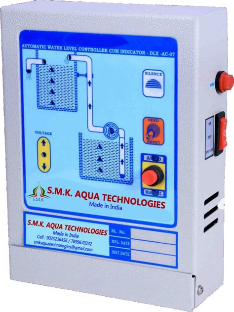 S.M.K AQUA TECHNOLOGIES 3 Phase Automatic Water Level Controller with 4 ...