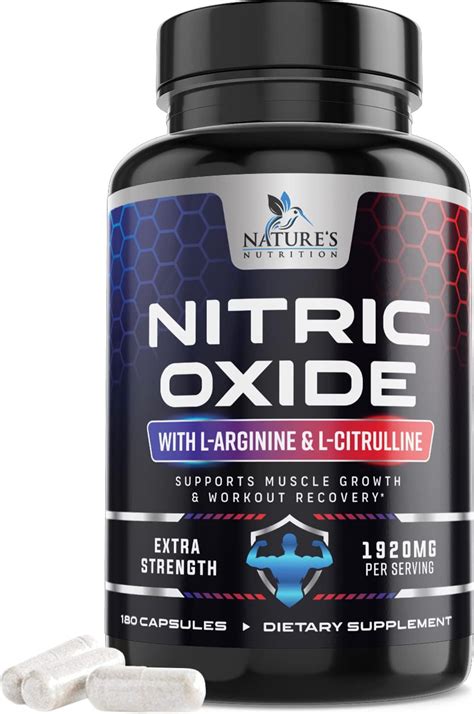 Amazon.com: Vital Nitric Oxide Supplements for Men - Workout Booster Supplement for Men ...