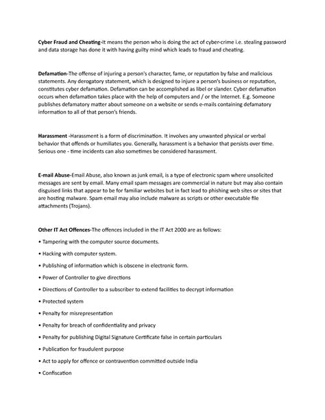 Cyber Fraud and Cheating -Cyber Security - Cyber Fraud and Cheating-It ...