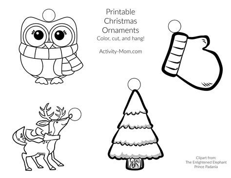 Print Ornaments Craft at Gertrude Murphy blog