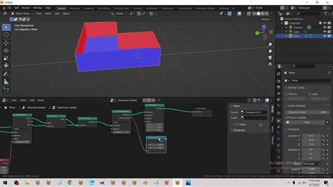 Image result for Blender Building Geometry Nodes