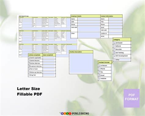 Image result for Job Search Tracking Log