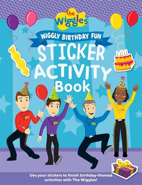 The Wiggles: Wiggly Birthday Fun Sticker Activity Book : Wiggles, The ...