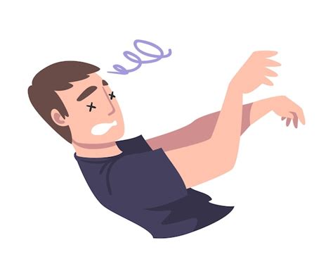 Homem desmaiando e perdendo a consciência Sintoma de derrame cardíaco ...