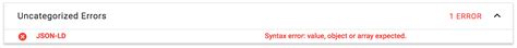 Image result for JSON Syntax Error