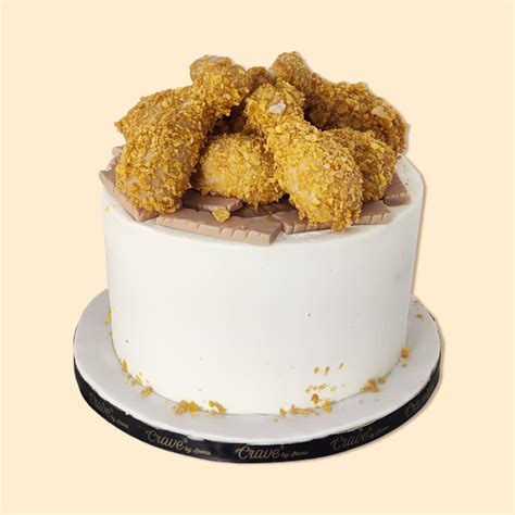 Hot Fried Chicken Cake – Crave by Leena