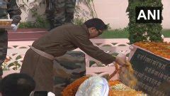 CDS Gen Rawat installs Victory Flame at Kargil War Memorial in Dras