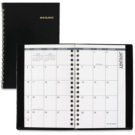 At-A-Glance, AAG7012105, Unruled Monthly Pocket Planner, 1 Each - Walmart.com - Walmart.com