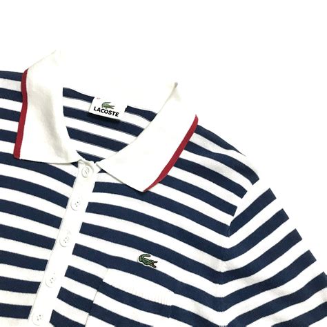 ⚫︎la4 lacoste ラコステ トップス 半袖 レディース 古着 ユーズド ヴィンテージ 可愛い 春服 秋服 ブランド服 ブランドロゴ ...
