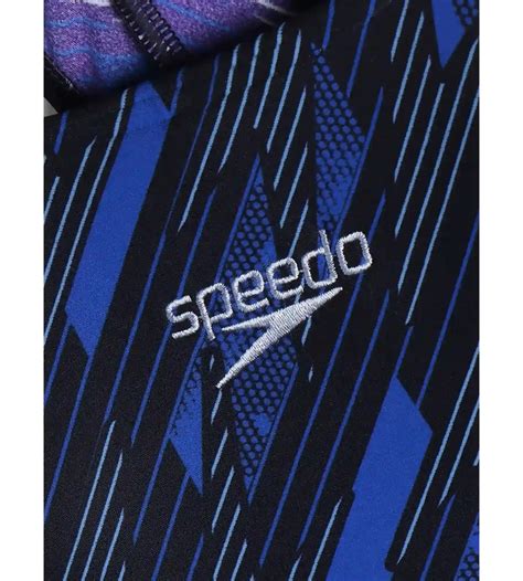 Buy Speedo Hyperboom Allover Raceback Truenavy-Truecobalt-Curiousblue ...