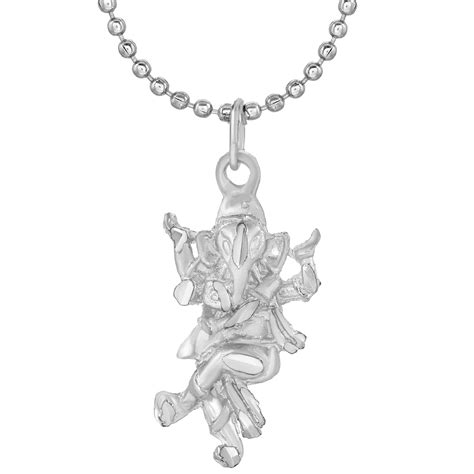 Buy Zumrut Silver Plated Ganesh Ganpati Vinayak Vakratunda Image Hindu ...