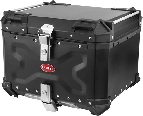 Buy LASIEYO 45L Motorcycle Top Case, Aluminum Motorcycle Trunk Tour ...