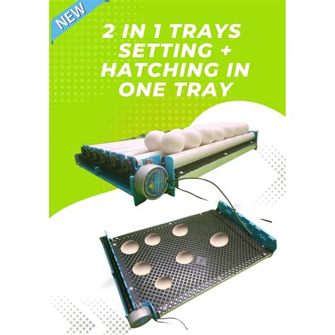 Hatchpro 64 egg incubator fully automatic with egg turning tray