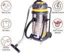 BUI Industrial Stainless Steel Vacuum Cleaner 80 Liter 3000-Watt ...