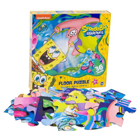 Wholesale SpongeBob Squarepants 36pc Floor Puzzle | MULTICOLOR | SKU: 79169