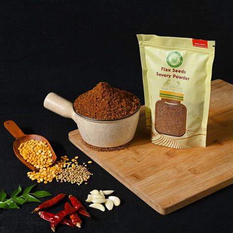 Flax Seeds Savory Powder Buy Online | The Pickls