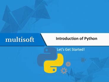 Image result for PPT of Python Programming Language Introduction