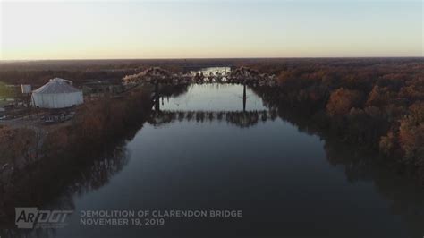 Demolition of White River Bridge in Clarendon | thv11.com