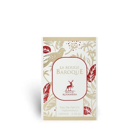 Maison Alhambra La Rouge Baroque – Floral, Woody, Amber, Musky – Eau De ...