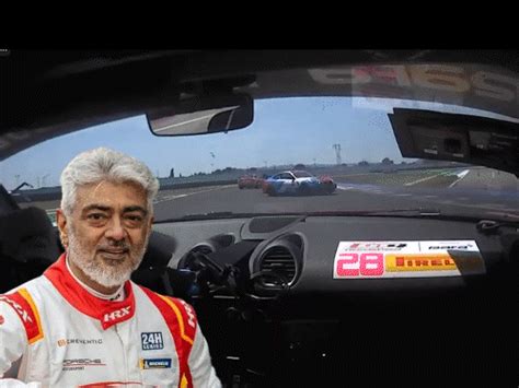 South Star Ajith Kumar Racing Car Accident Italy; Unharmed PHOTOS, VIDEOS