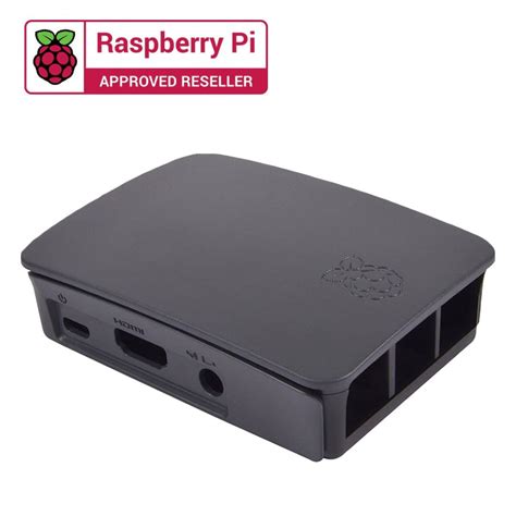 Buy Raspberry Pi 3 B/B+ Case black (Chinese) Online in India | Robocraze