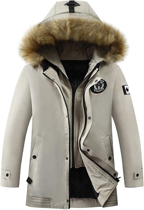 Mens Winter Coat Fur Hood at Larry Cyr blog